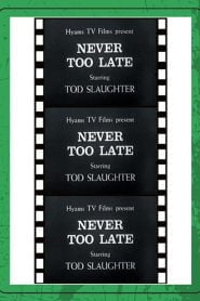It’s Never Too Late to Mend