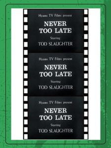 It’s Never Too Late to Mend