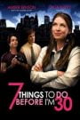 7 Things To Do Before I’m 30